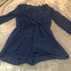 UK2LA navy blue romper